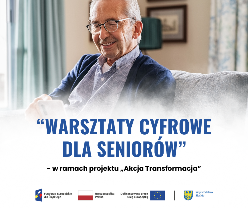 Seniorzy z Rudy Śląskiej rozwijają kompetencje cyfrowe!