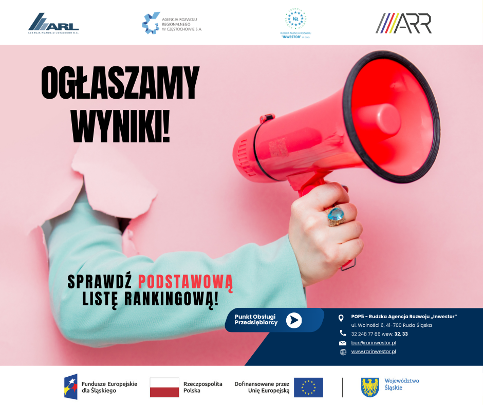 Opublikowano podstawową listę rankingową – IV nabór na szkolenia, doradztwo, walidację i certyfikację!