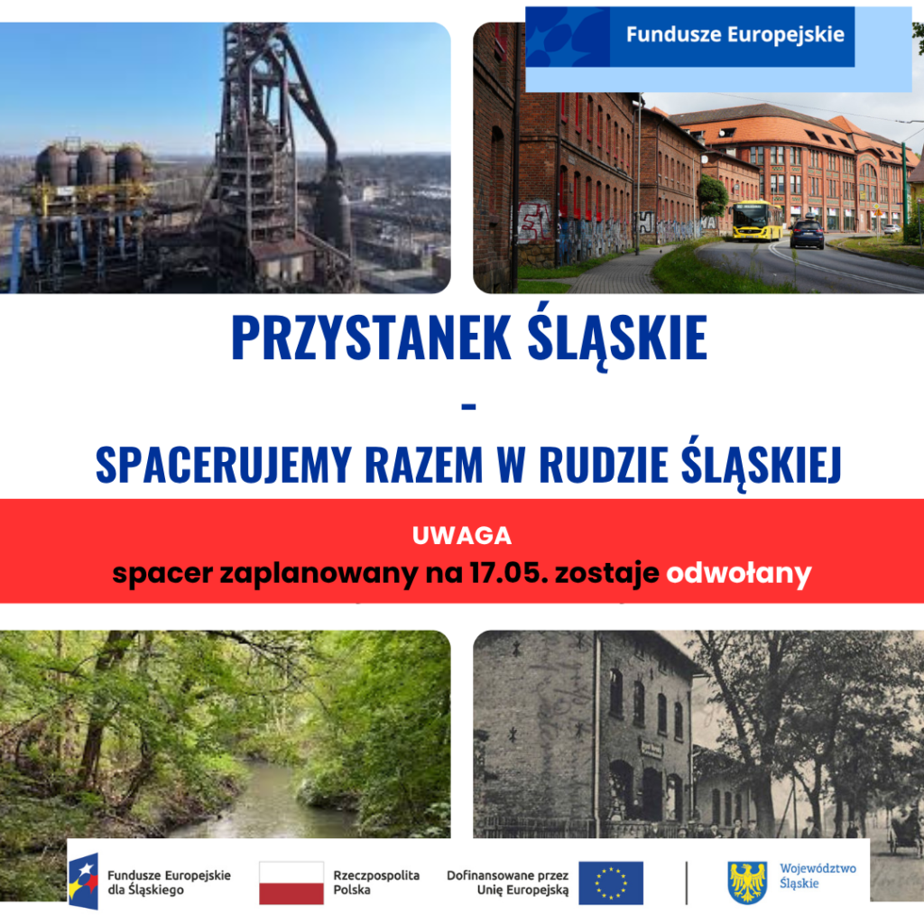 Informacja o odwołaniu spaceru w Rudzie Śląskiej