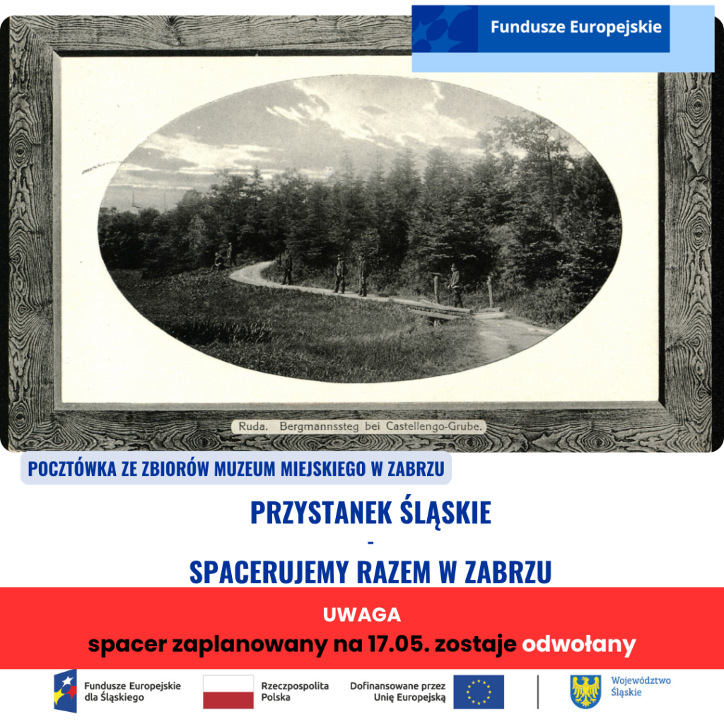 Informacja o odwołaniu spaceru w Zabrzu